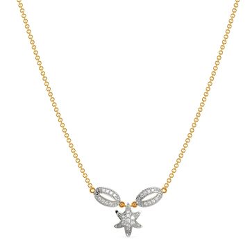 Link O Star Diamond Necklaces