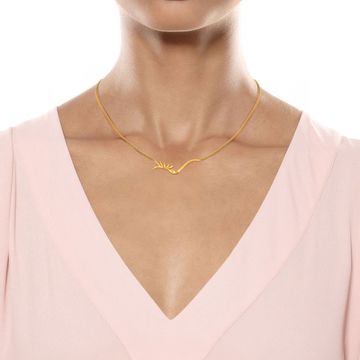 The Tropical Trivia Gold Necklaces