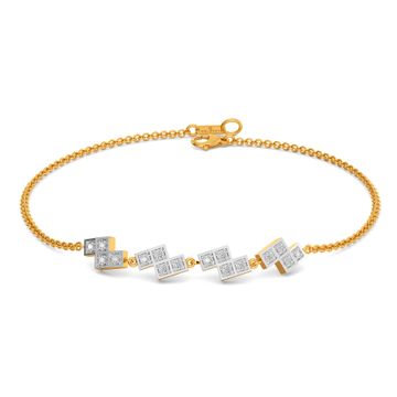 Plaid Ful Diamond Bracelets