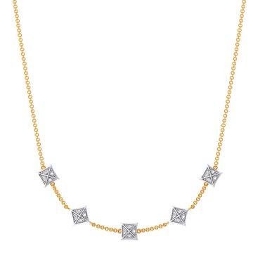 Chequered Panes Diamond Necklaces