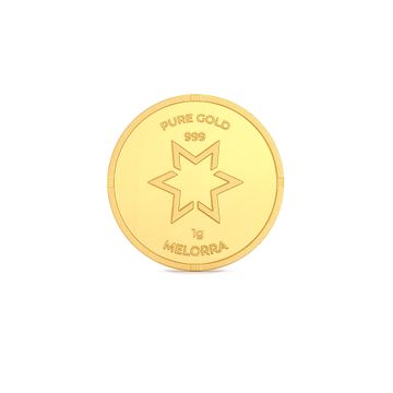 1 Gram 24 Karat Gold Coin