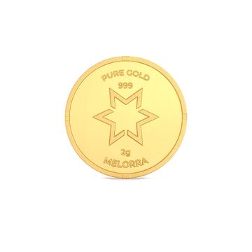2 Gram 24 Karat Gold Coin