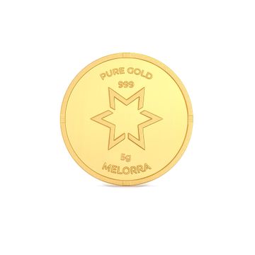 5 Gram 24 Karat Gold Coin