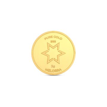3 Gram 24 Karat Gold Coins