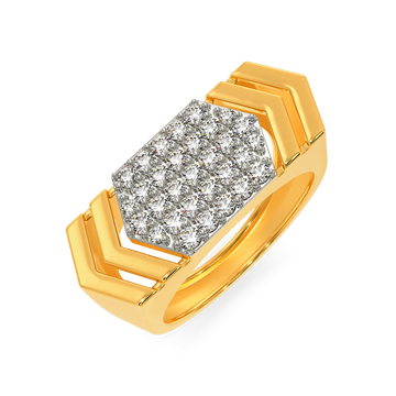Urban Sprint Diamond Rings For Men