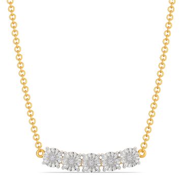 Twinkle Orbs Diamond Necklaces