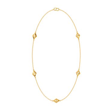Rhomb Com Gold Chains