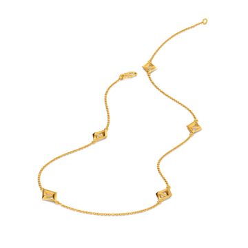 Rhomb Com Gold Chains