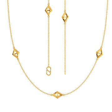 Rhomb Com Gold Chains