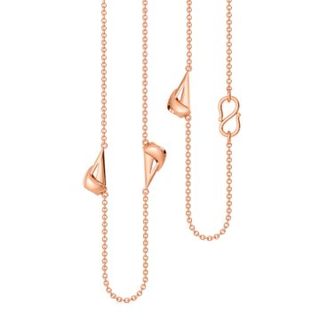 Rose Clad Gold Chains