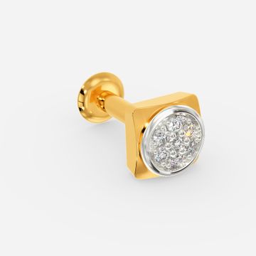 Times Square Diamond Nose Pins