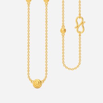 Spiral up Sleek Gold Chains