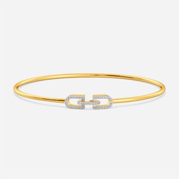 Entwine Charm Diamond Bangles