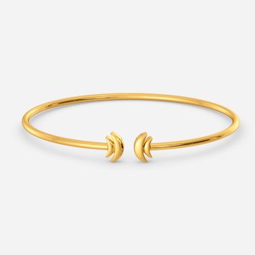 Waggish Meridian Gold Bangles