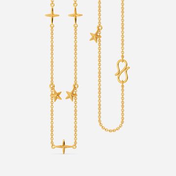 Starry Nights Gold Chains