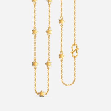 Starry Statements Gold Chains