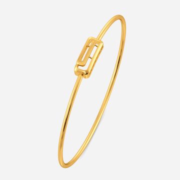 Queen Of Glitter Gold Bangles