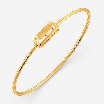 Queen Of Glitter Gold Bangles