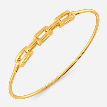 Twist n Swirl Gold Bangles