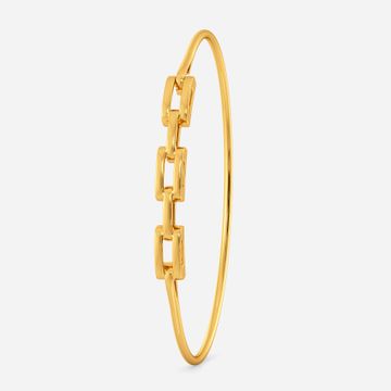 Twist n Swirl Gold Bangles