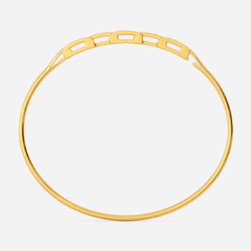 Twist n Swirl Gold Bangles