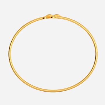 Entwined Gold Bangles