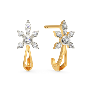 Floral Colada Diamond Earrings