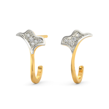 Fins Jay Diamond Earrings
