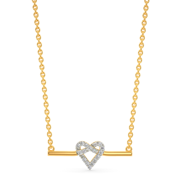 Your Heart Zone Diamond Necklaces