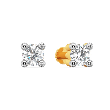 Lustre Loop Diamond Earrings