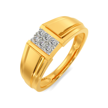 Sleek O Shine Diamond Rings For Men