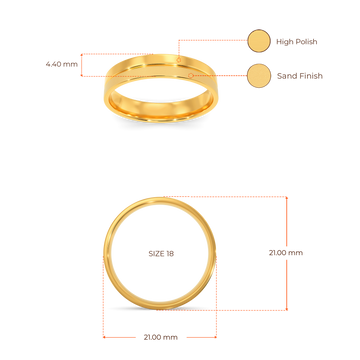 Dashin Gold Rings For Men