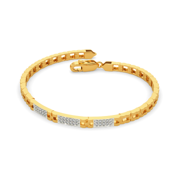 Men's Iced Bracelet - Gold | Konga Online Shopping-sonthuy.vn