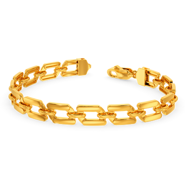 Uplifted Gold Bracelets For Men