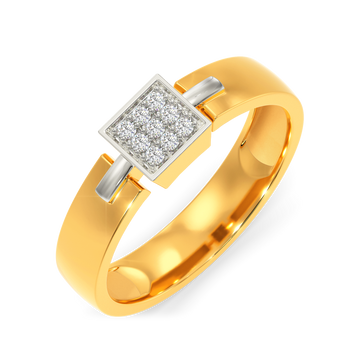 Connected  Diamond Rings For Men