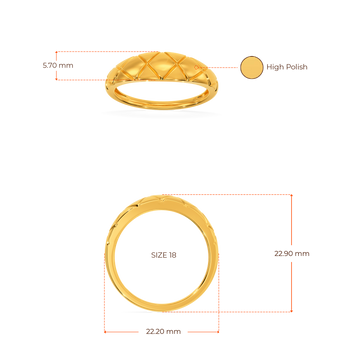 Strollin Gold Rings For Men