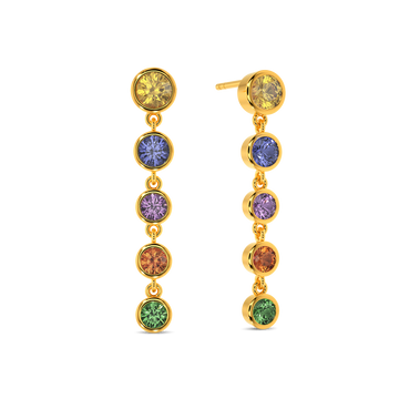 Colours of Equality Gemstone Earrings