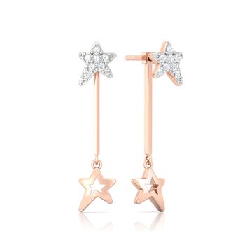 Summer Stars Diamond Earrings