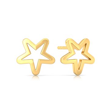 North Star Gold Earrings