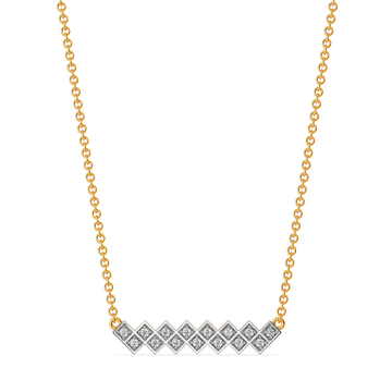 Checks Symphony Diamond Necklaces