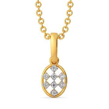 Redefining Checks Diamond Pendants