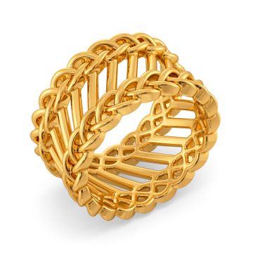 Thread Theory Gold Rings