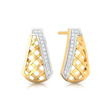 Crossovers Diamond Earrings