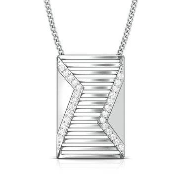 Cloaked Runway Diamond Pendants