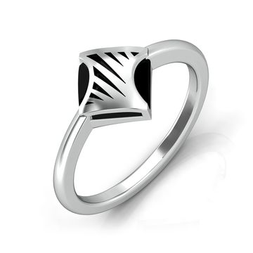 Zebra Crossing Gemstone Rings