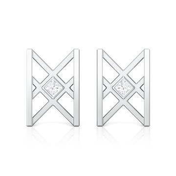 The X-Factor Diamond Earrings