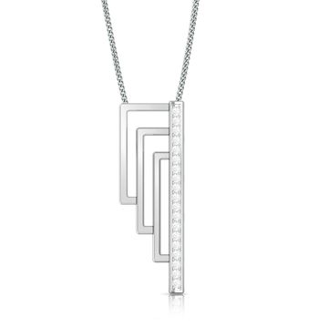 Tri-Connect Diamond Pendants