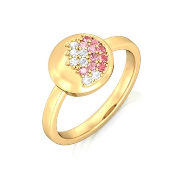 Pink Champagne Gemstone Rings