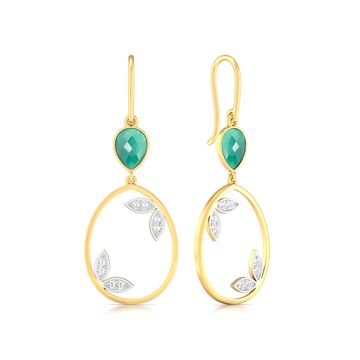 Forest Vibes Diamond Earrings