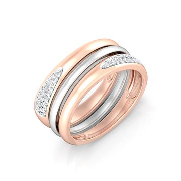 Orbit Diamond Rings